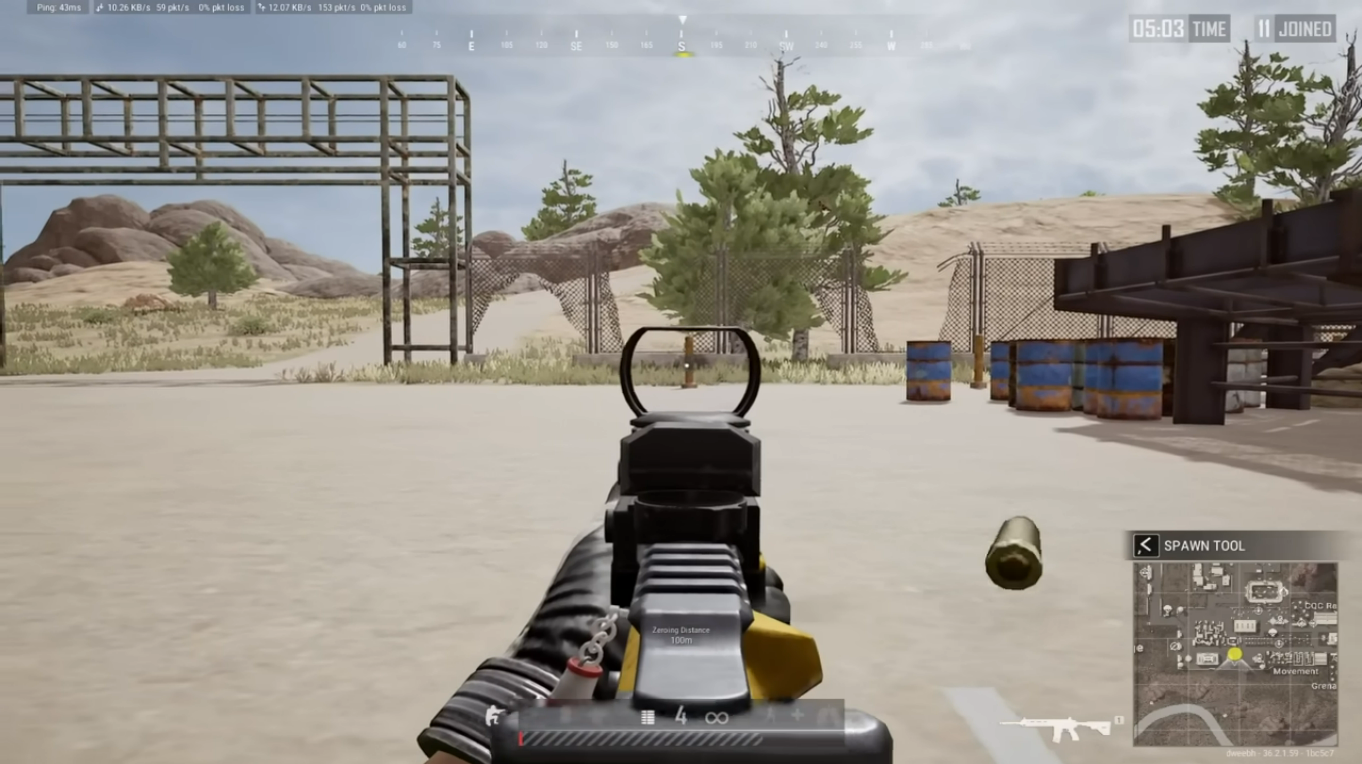 How to control recoil in PUBG by practicing horizontal micro-adjustments on training ground poles