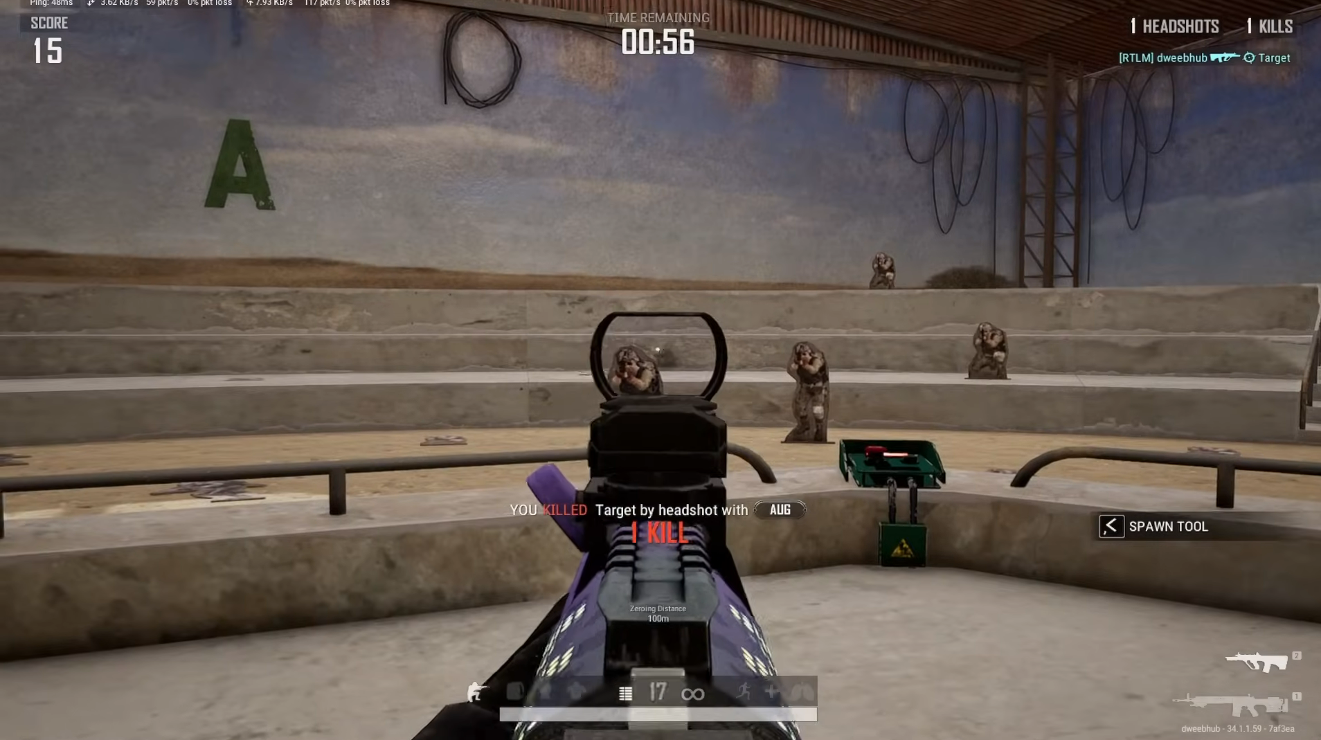 Over aiming in PUBG when general and ADS sensitivity is too high