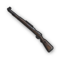PUBG Kar98k bolt action sniper rifle, top of the long range meta