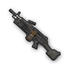 PUBG M249 LMG, the best light machine gun in the current meta